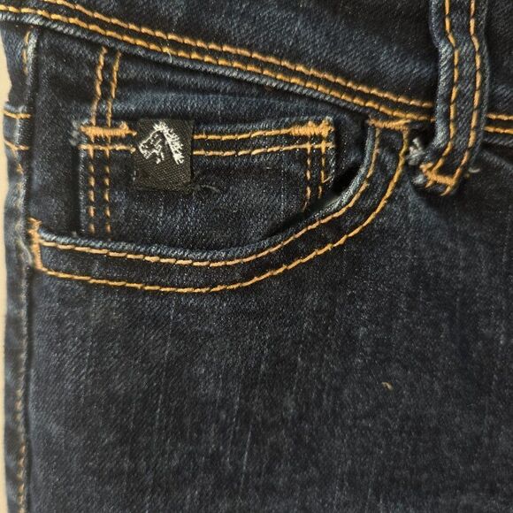 Girls Jordache Jeans Flare Cut Stretchable Blue Jeans Adjustable Waist Size 5 - Picture 5 of 10